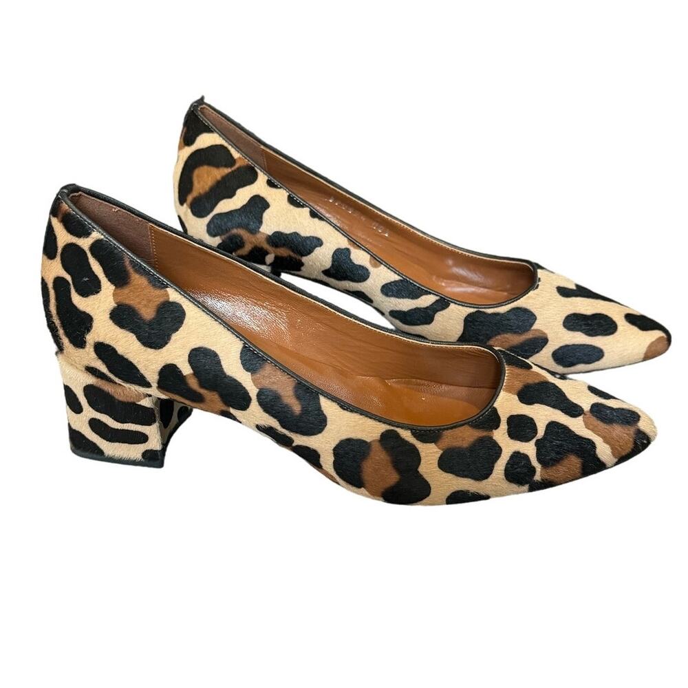 Aquatalia Leopard Print Heels